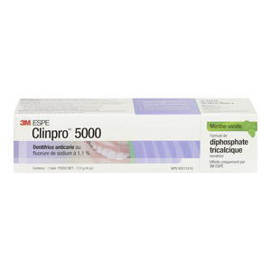 CLINPRO 5000 DENT VAN/MENTHE 113G