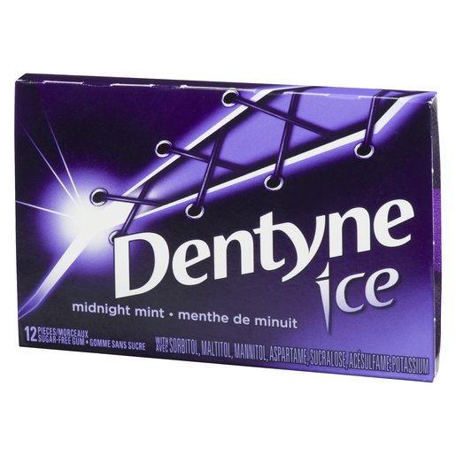 DENTYNE ICE MENTHE MINUIT   12