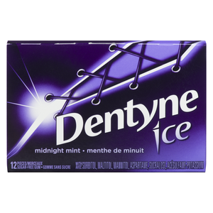 DENTYNE ICE MENTHE MINUIT   12