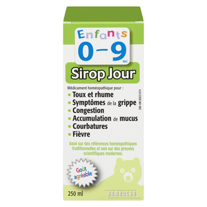 HOMEOCAN 0-9 SIROP T/R   250ML