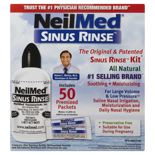 NEILMED SINUS RINSE TROUSSE 50