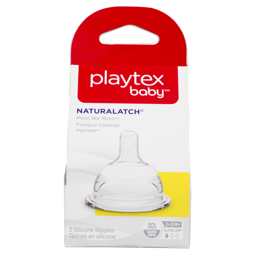 PLAYTEX TETINES NATURALATCH DEBIT LENT 2