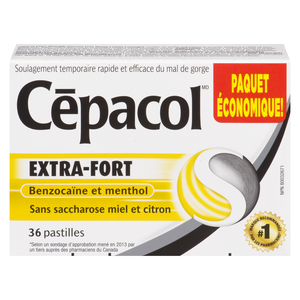 CEPACOL PAST X/F MIEL CITRON 36