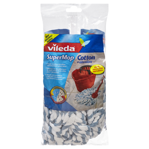 VILEDA REFILL SUP MOP COT+M/F1