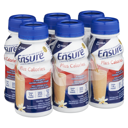 ENSURE PLUS 13G VANILLE 6X235ML