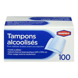 MANSFIELD TAMPON ALCOOLISE 100