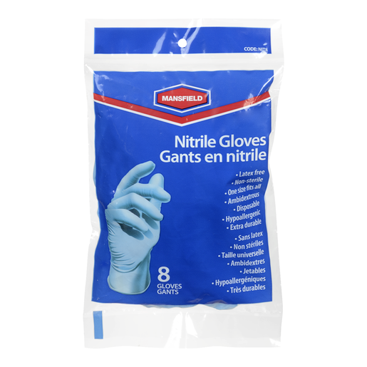 MANSFIELD GANT NITRILE O/S   8