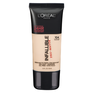 LOREAL INFALLIBLE FDT P/MAT 104 BGE DOR1