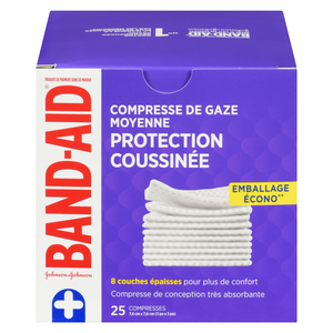 BAND-AID COMP DE GAZE MOYEN 25