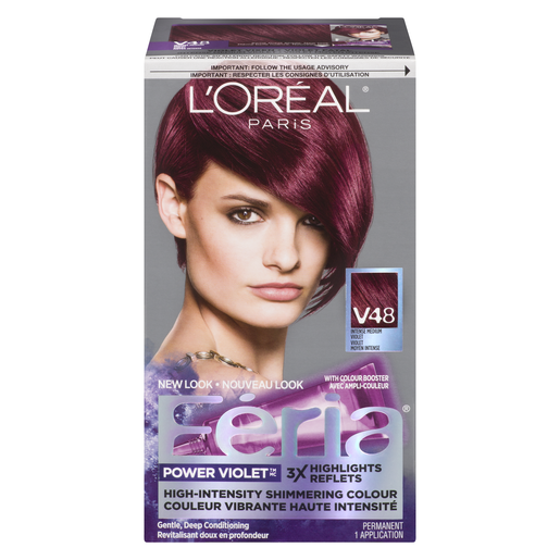 LOREAL FERIA #V48 INTENSE MED VIOLET 1