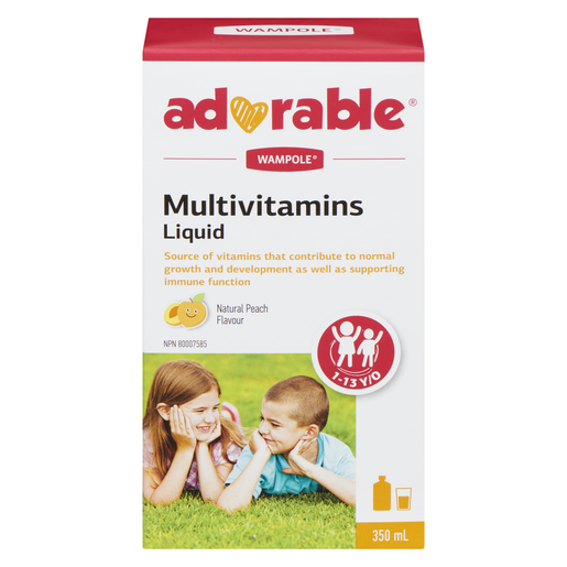 WAMPOLE ADOR MULTIVITAMINES LIQ 350ML