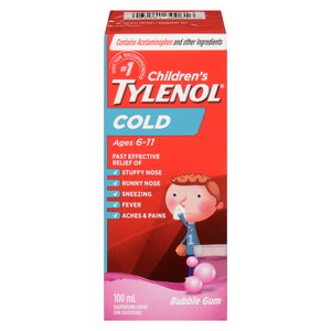 TYLENOL RHUME GOMME LIQ  100ML