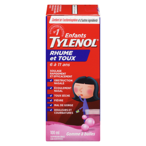 TYLENOL RH/TOUX ENF LIQ 100ML