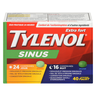 TYLENOL SIN X/F DUO JR/NT CO24+16