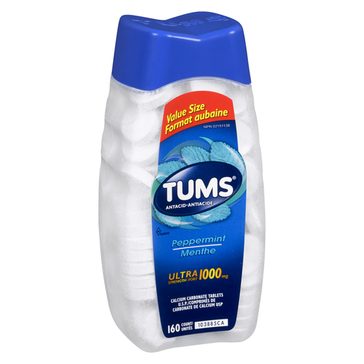 TUMS ULTRA MENTHE 160