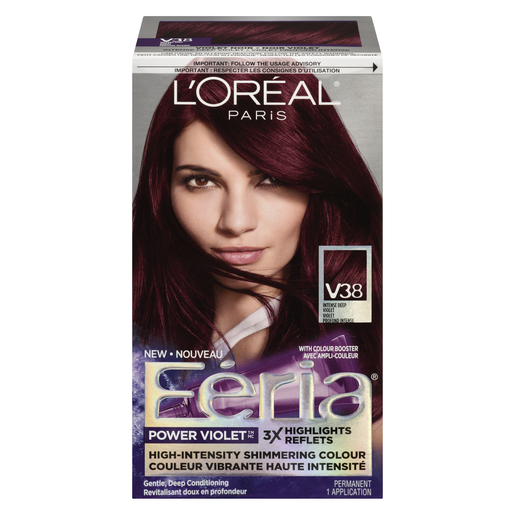 LOREAL FERIA POWER NOIR VIOLET 1