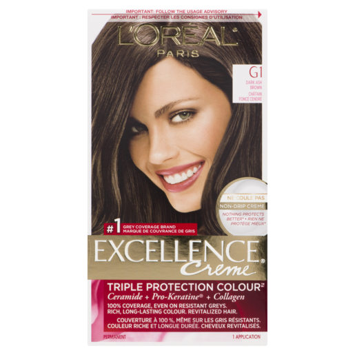 LOREAL EXCELLENCE G1 CHATAIN CENDRE 1