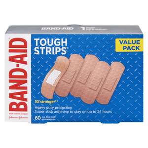 BAND-AID TOUGH STRIPS 60