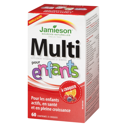 JAMI MULTI VIT ENFANT CROQUE COMP 60