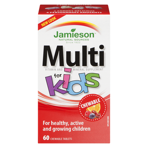 JAMI MULTI VIT ENFANT CROQUE COMP 60