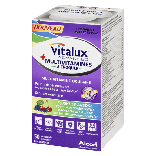 VITALUX MLT/VIT OCULAIRE CROQ 50