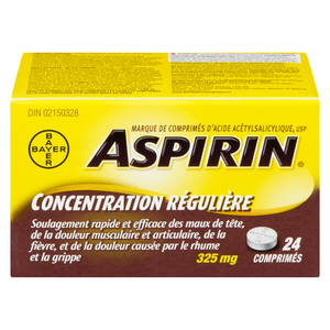 ASPIRIN 325MG         CO 24