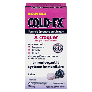 B+L 200MG COLD-FX RAISIN CROQUE CO 45