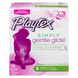 PLAYTEX TAMP GEN/GLI SUP NP 18