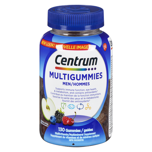 CENTRUM MULTI GUMMIES HOMME130