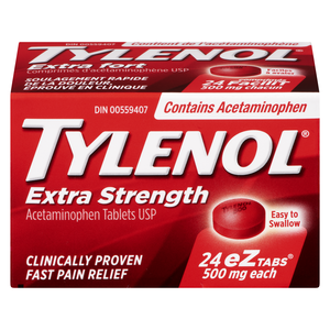 TYLENOL 500MG X/F CO 24