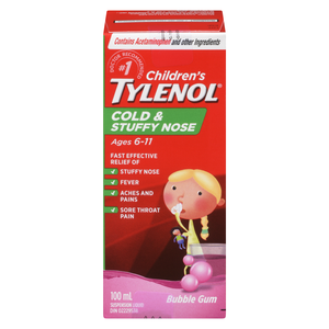 TYLENOL 160MG DECONGEST  100ML