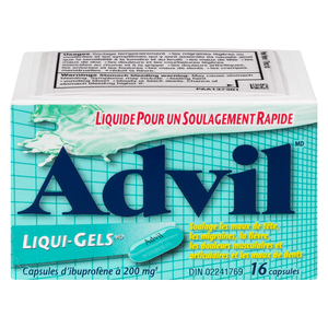 ADVIL IBUP 200MG LIQ/GEL CA 16