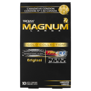 TROJAN MAGNUM GOLD COND LUB 10