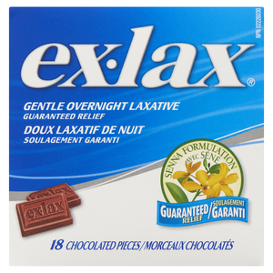 EXLAX DOUX LAX NUIT CHOCOLAT CO 18