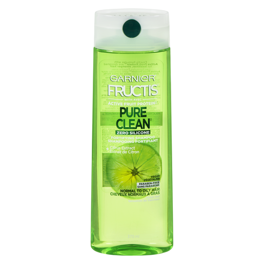 GARNIER FRUCTIS PURE CLEAN SHP FORT370ML