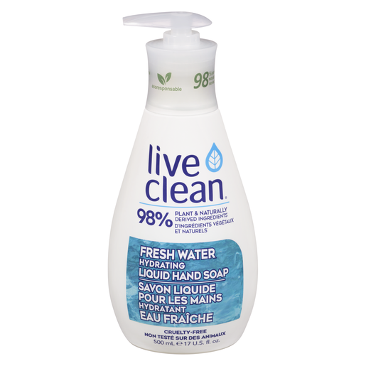 LIVE CLEAN SAV LIQ MAINS EAU FRAI 500ML