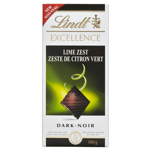 LINDT EXCEL LIME/NOIR     100G