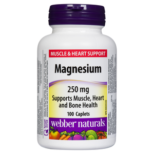 WEBBER MAGNESIUM 250MG  CA 100