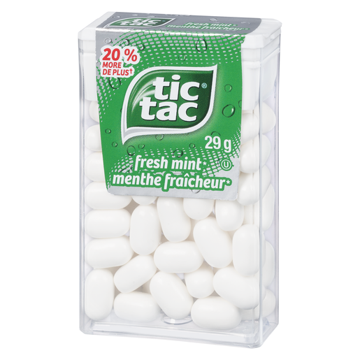 TIC TAC MENTHE FRAICHEUR   29G