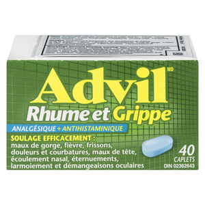 ADVIL RHUME & GRIPPE CAPLETS 40