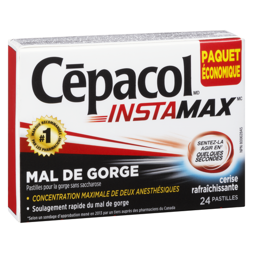 CEPACOL INSTAMAX PAST CERISE 24