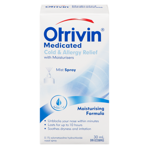 OTRIVIN VAPO NASAL RHU/ALLERG HYD 30ML