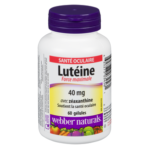 WEBBER LUTEINE ZEAXA40MG GEL60