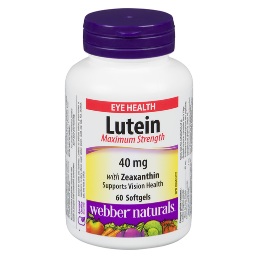 WEBBER LUTEINE ZEAXA40MG GEL60