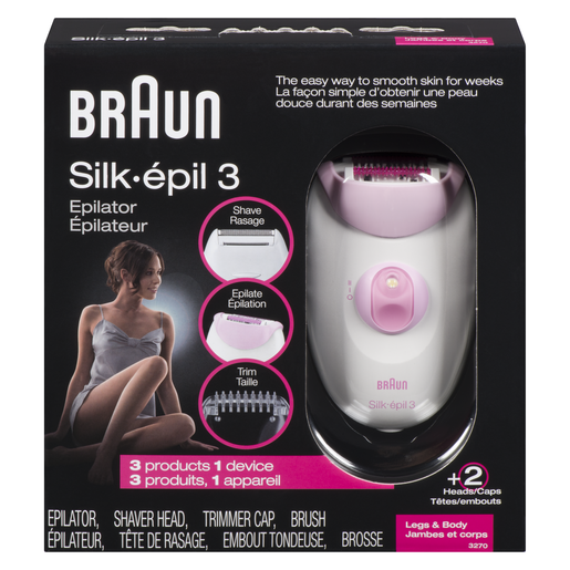 BRAUN EPILAT SILK3270 3EN1   1