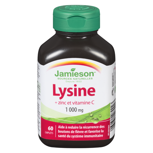 JAMI LYSINE 1000MG Z/VIT C CA 60