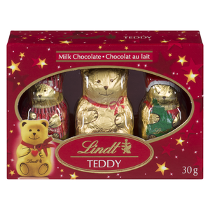 LINDT OURSON 3/PACK     48X30G