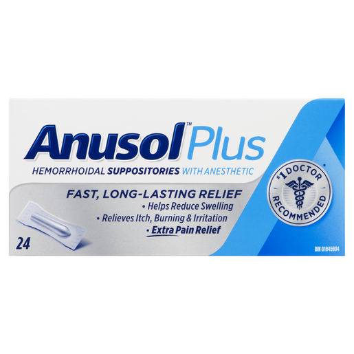 ANUSOL PLUS SUPPOSITOIRES   24