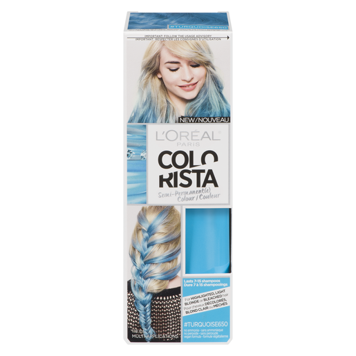 LOREAL COLORISTA TURQUOISE VERT 1