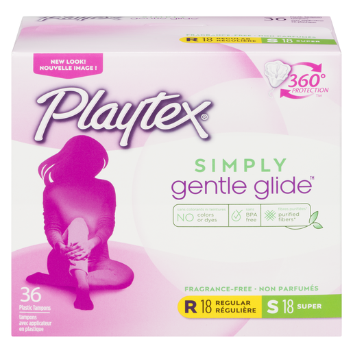 PLAYTEX TAMP GEN/GLI MULTI  36